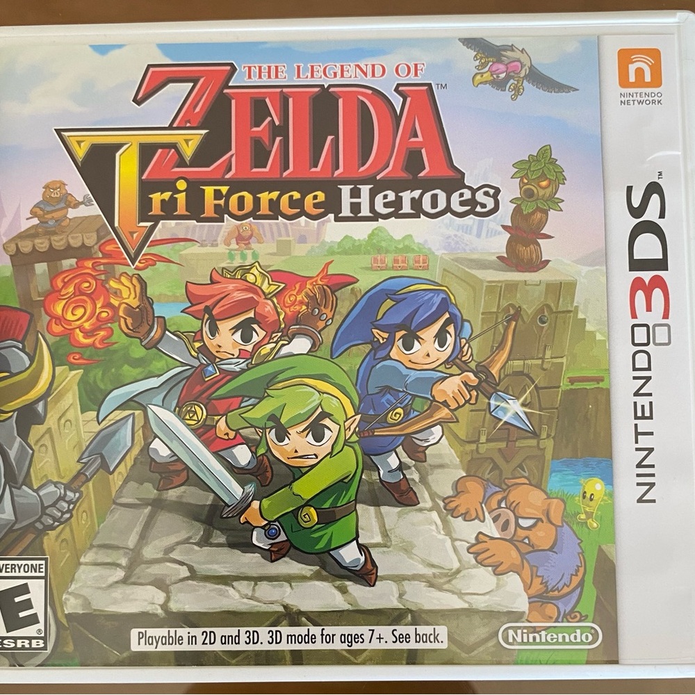 Nintendo 3DS The Legend Of Zelda Tri Force Heroes